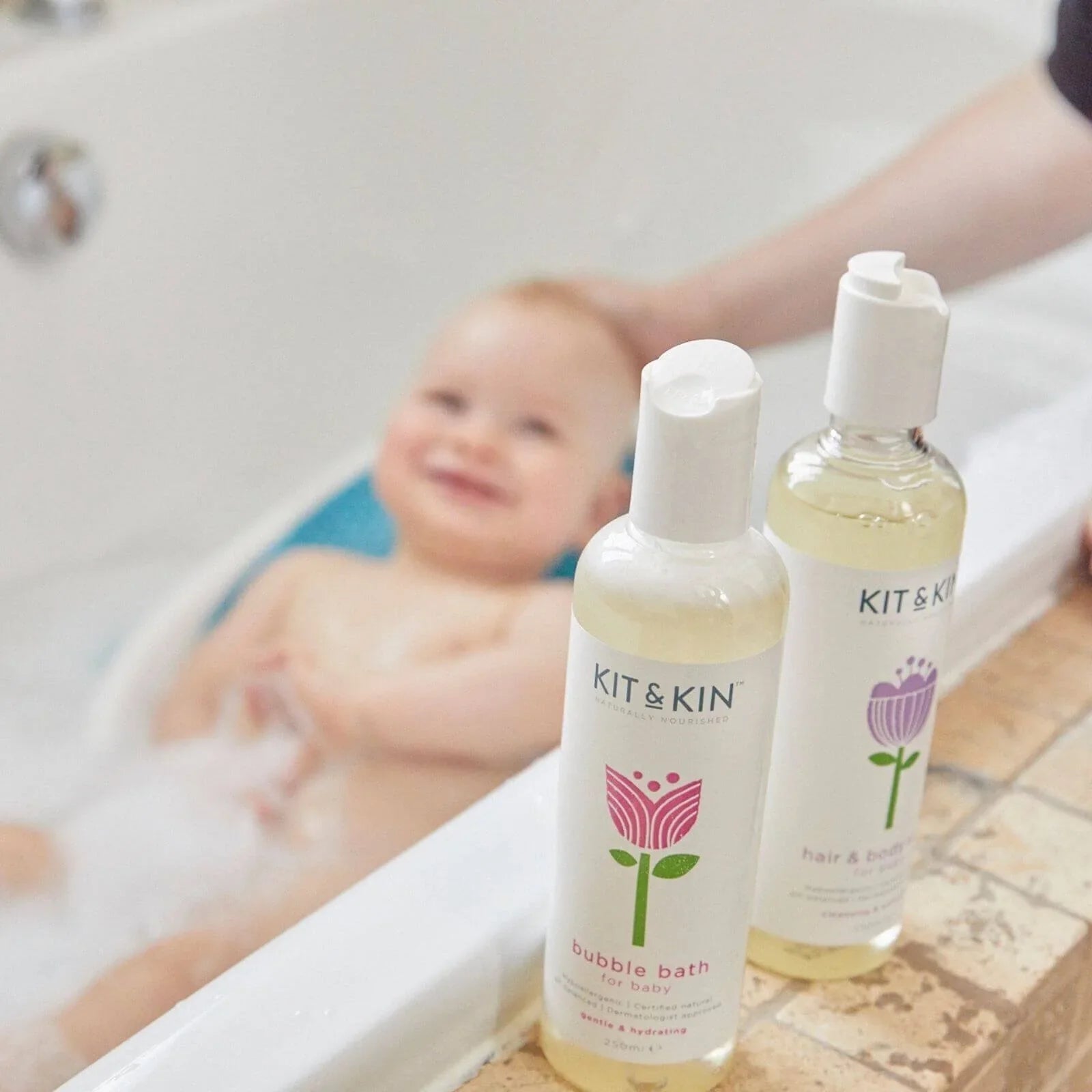 Kit & Kin Shampoo & Body Wash 250ml | Luxury Home Accessories | Heulog Glow