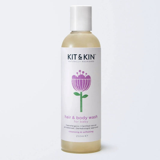 Kit & Kin Shampoo & Body Wash 250ml | Luxury Home Accessories | Heulog Glow