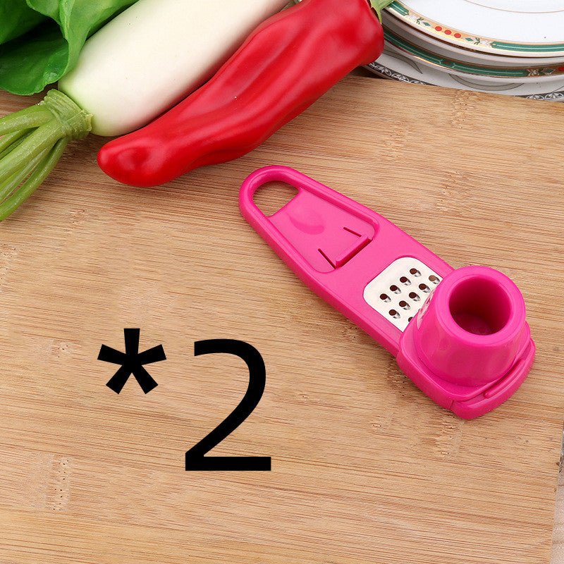Kitchen Gadget Garlic Masher Seasoning Grinder | Luxury Home Accessories | Heulog Glow