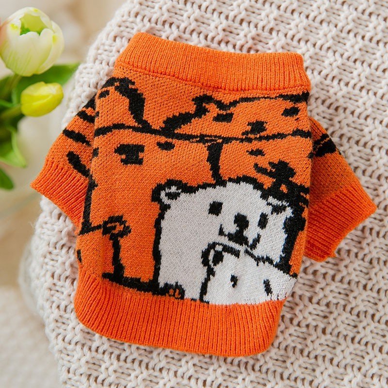 Knit Sweater Autumn Winter Puppy Clothes | Luxury Home Accessories | Heulog Glow