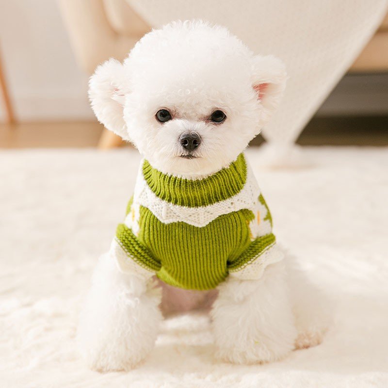 Knit Sweater Autumn Winter Puppy Clothes | Luxury Home Accessories | Heulog Glow