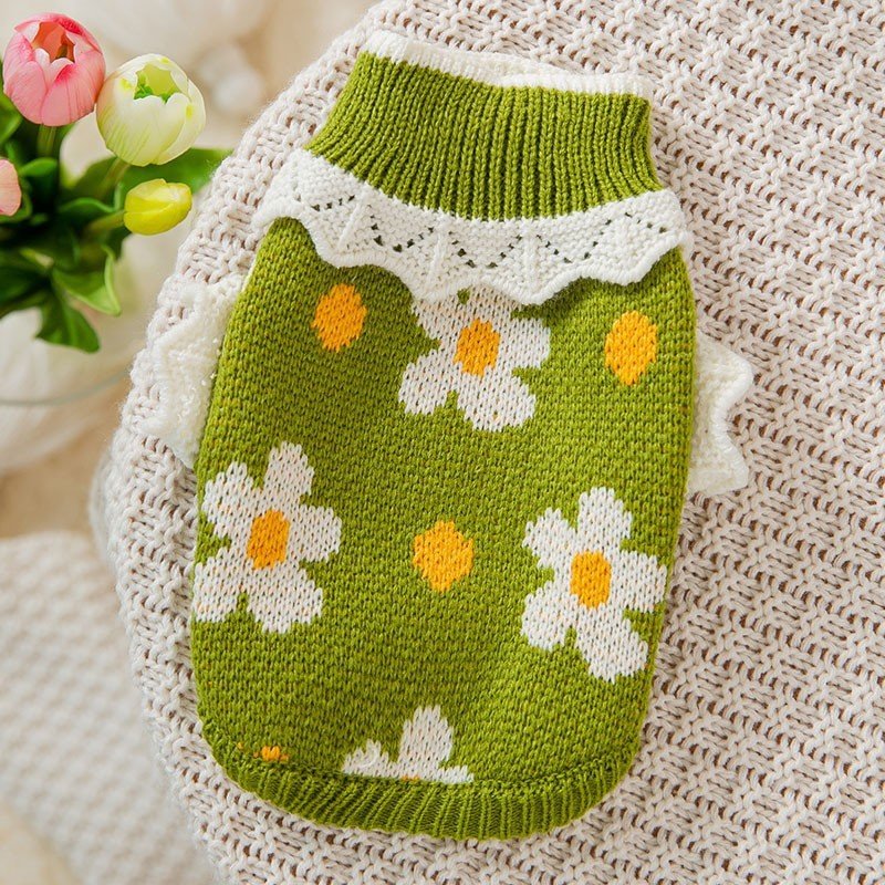 Knit Sweater Autumn Winter Puppy Clothes | Luxury Home Accessories | Heulog Glow