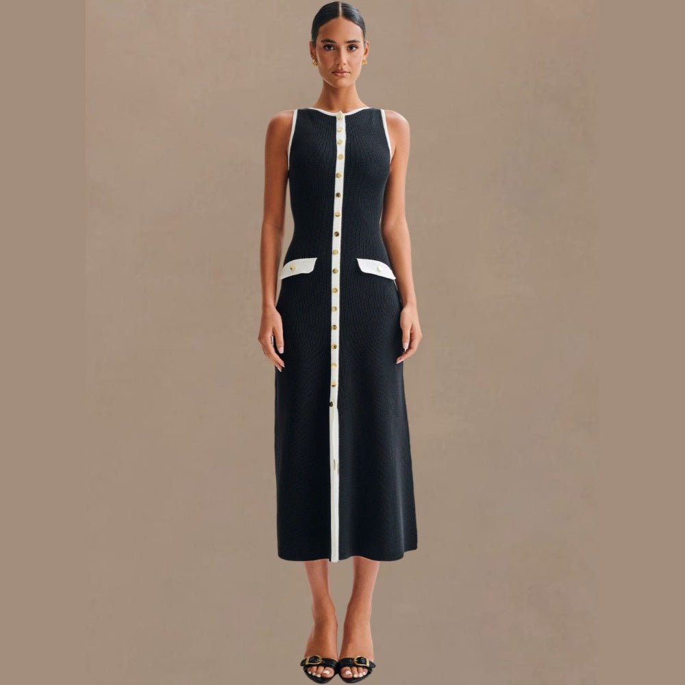 Knitted Elegant Sleeveless Dress For Women | Luxury Home Accessories | Heulog Glow