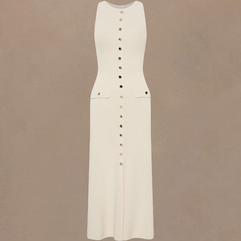 Knitted Elegant Sleeveless Dress For Women | Luxury Home Accessories | Heulog Glow