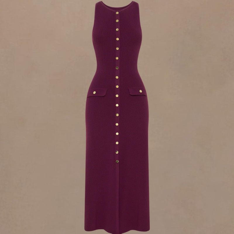 Knitted Elegant Sleeveless Dress For Women | Luxury Home Accessories | Heulog Glow