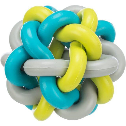 Knotted Rubber Ball for Dogs | Luxury Home Accessories | Heulog Glow