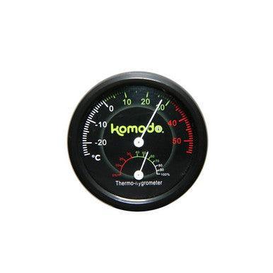 Komodo Combined Thermometer & Hygrometer Analog | Luxury Home Accessories | Heulog Glow