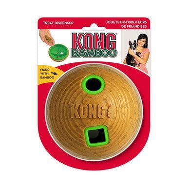KONG Bamboo Feeder Ball Medium | Luxury Home Accessories | Heulog Glow