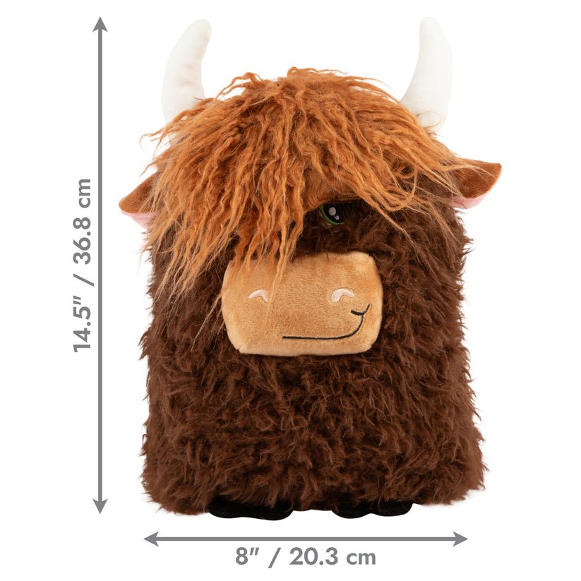 KONG Comfort Jumbo Highland Cow Assorted XL | Luxury Home Accessories | Heulog Glow