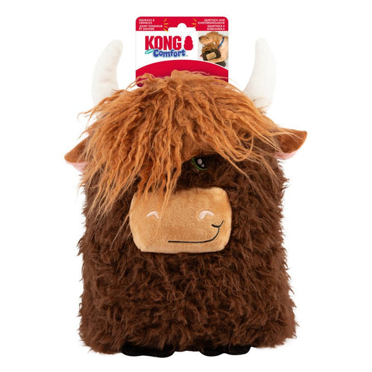 KONG Comfort Jumbo Highland Cow Assorted XL | Luxury Home Accessories | Heulog Glow