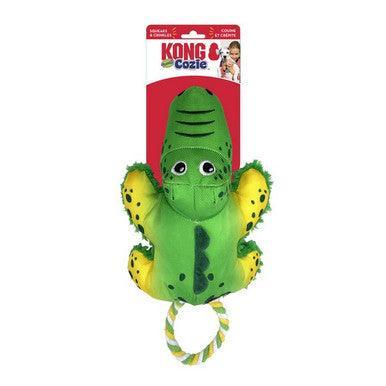 KONG Cozie Tuggz Alligator Medium Large | Luxury Home Accessories | Heulog Glow