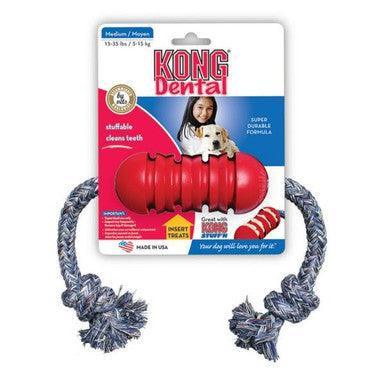KONG Dental On Rope Medium | Luxury Home Accessories | Heulog Glow
