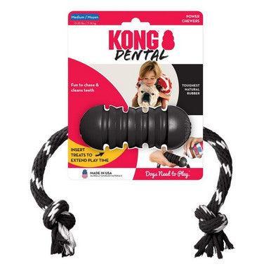 KONG Extreme Dental with Rope Medium | Luxury Home Accessories | Heulog Glow
