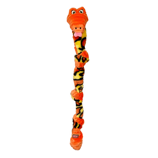 KONG Knots Snake Assorted Dog Toy - Medium/Large | Luxury Home Accessories | Heulog Glow