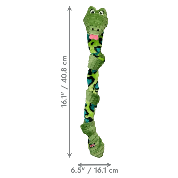 KONG Knots Snake Assorted Dog Toy - Medium/Large | Luxury Home Accessories | Heulog Glow