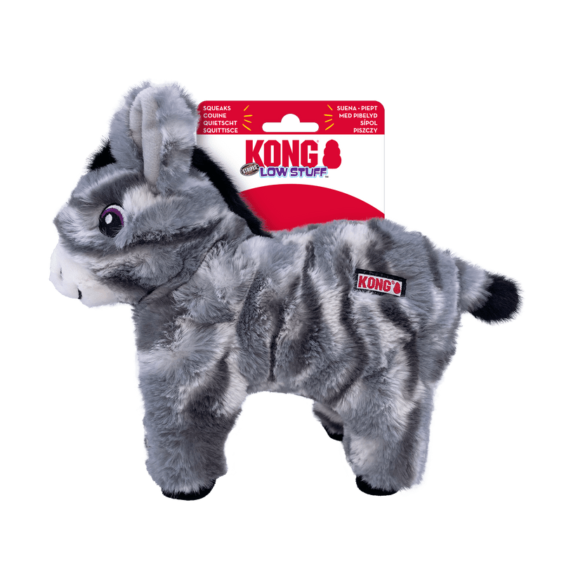 KONG Low Stuff Stripes Donkey | Luxury Home Accessories | Heulog Glow