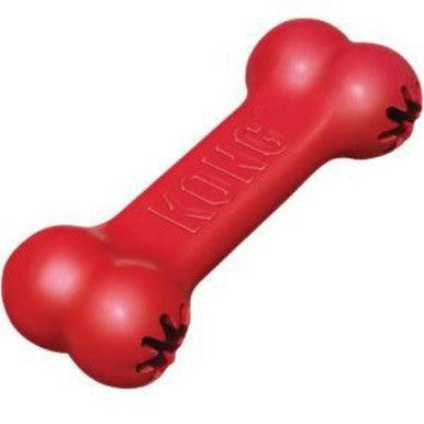 KONG Red Rubber Goodie Bone Medium | Luxury Home Accessories | Heulog Glow