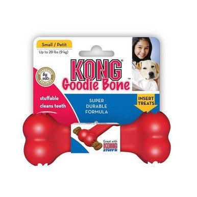 KONG Red Rubber Goodie Bone Small | Luxury Home Accessories | Heulog Glow
