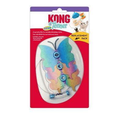 KONG Teaser Purrsuit Butterfly Replacement Pack | Luxury Home Accessories | Heulog Glow