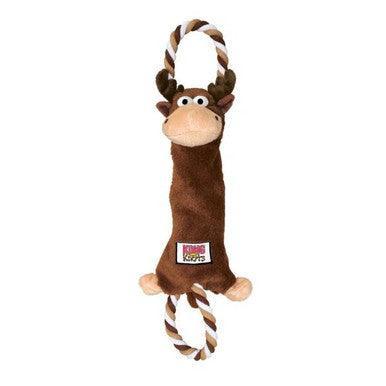 KONG Tugger Knots Moose Medium/Large | Luxury Home Accessories | Heulog Glow