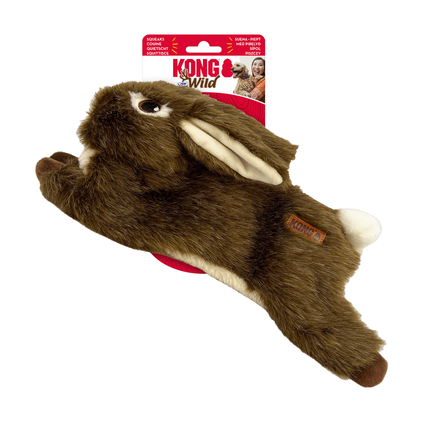 KONG Wild Low Stuff Rabbit | Luxury Home Accessories | Heulog Glow