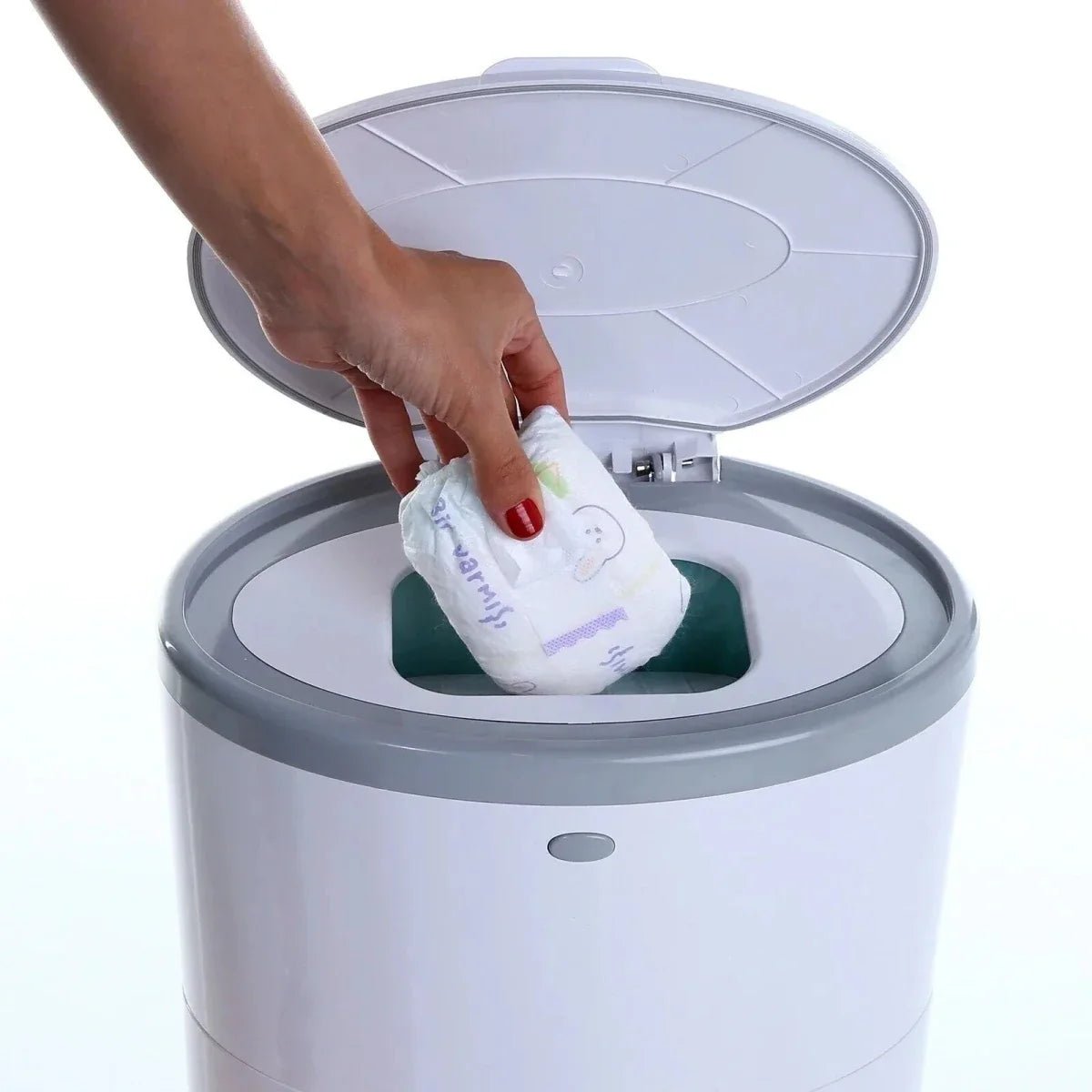 Korbell Nappy Bin - White | Luxury Home Accessories | Heulog Glow