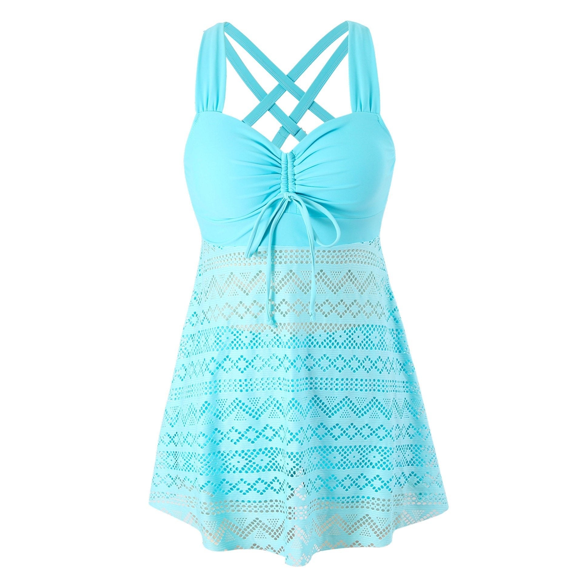 Korean Version Of Solid Color Lace One-piece Swimsuit | Luxury Home Accessories | Heulog Glow