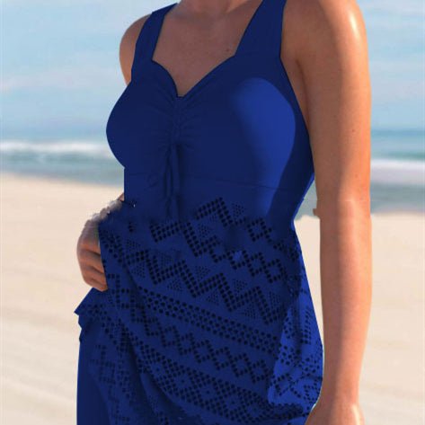 Korean Version Of Solid Color Lace One-piece Swimsuit | Luxury Home Accessories | Heulog Glow