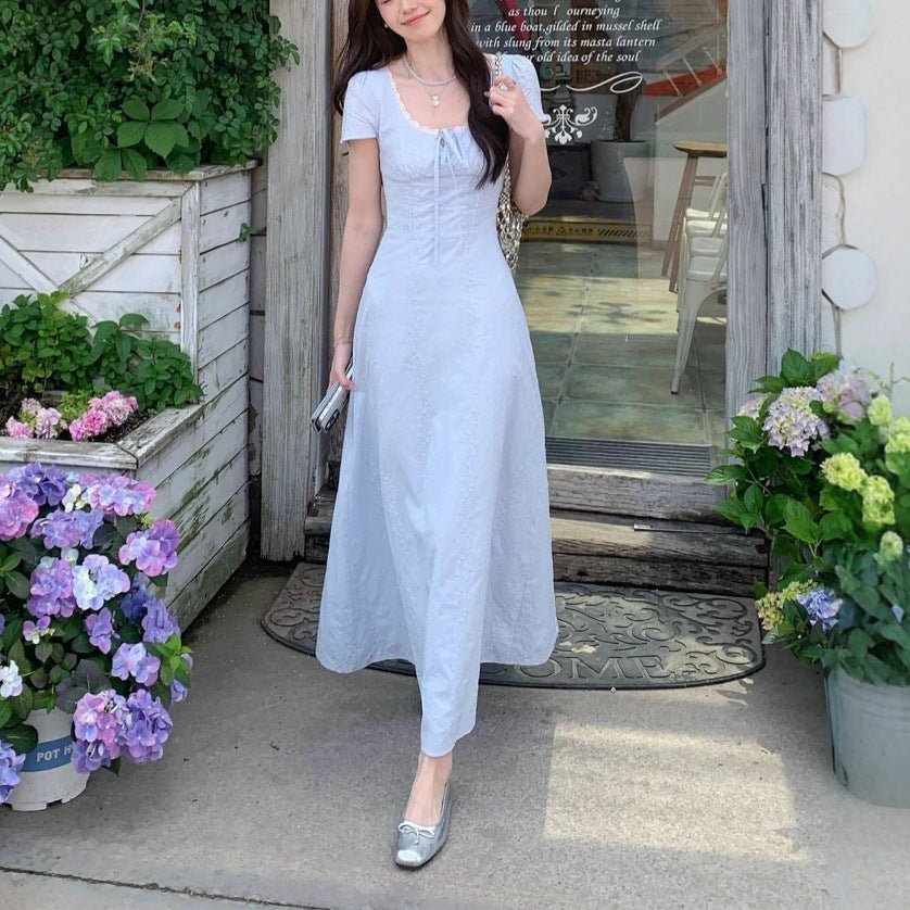 Ladies' Lace Patch Elegant Casual Dress | Luxury Home Accessories | Heulog Glow