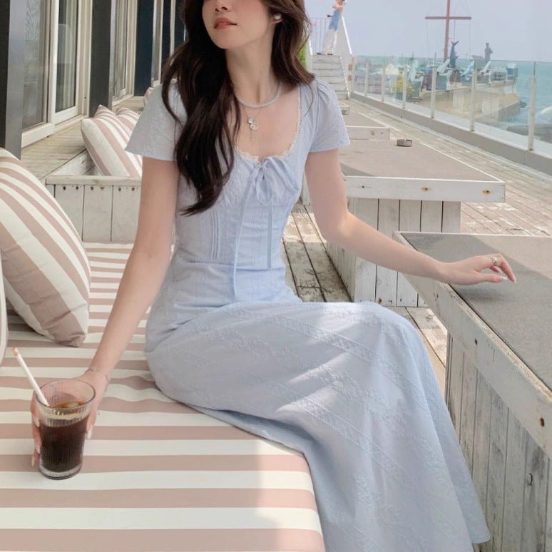 Ladies' Lace Patch Elegant Casual Dress | Luxury Home Accessories | Heulog Glow