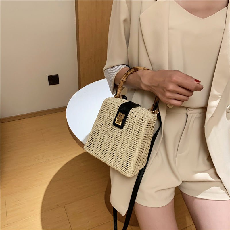 Ladies One Shoulder Crossbody Holiday Beach Bag | Luxury Home Accessories | Heulog Glow