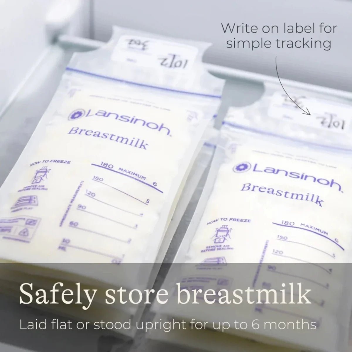 Lansinoh Breastmilk Storage Bags 25 pcs | Luxury Home Accessories | Heulog Glow