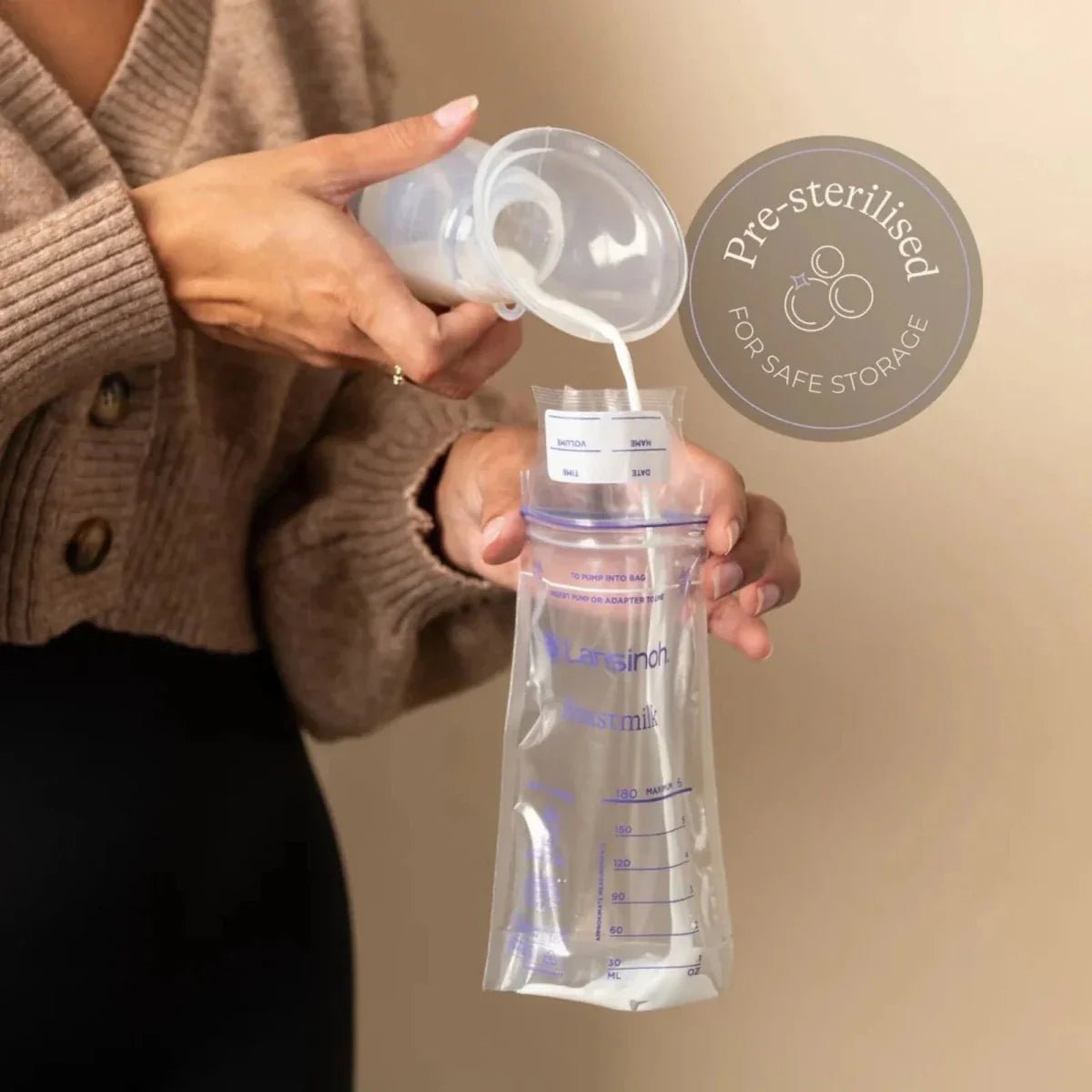 Lansinoh Breastmilk Storage Bags 25 pcs | Luxury Home Accessories | Heulog Glow
