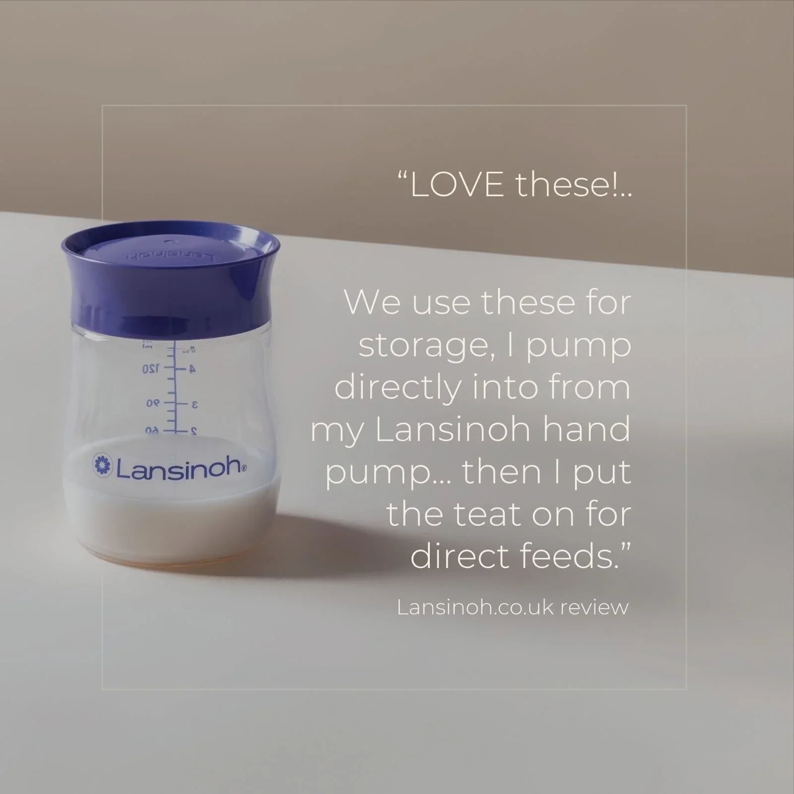 Lansinoh Breastmilk Storage Bottles 4 pcs | Luxury Home Accessories | Heulog Glow