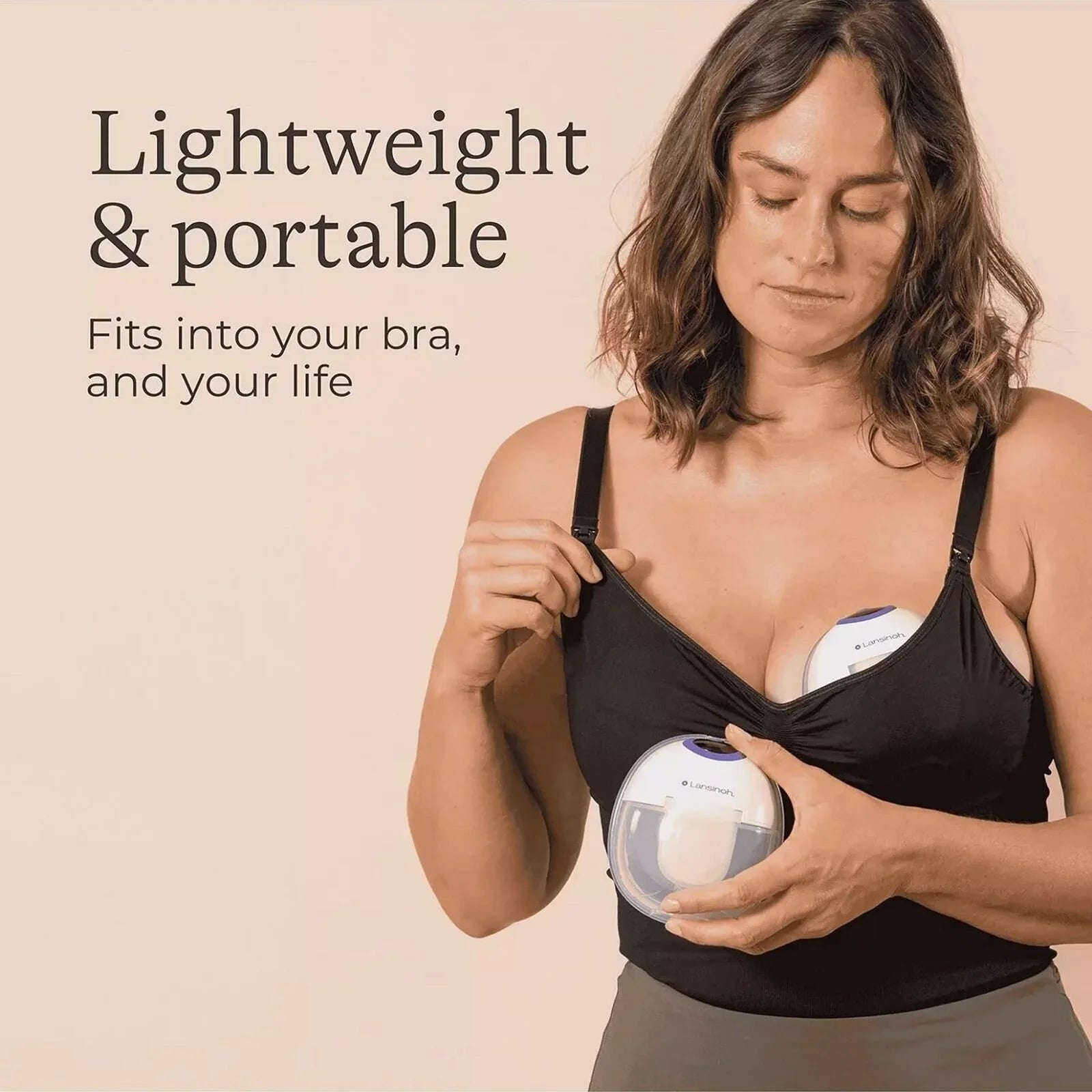 Lansinoh Double Wearable Breast Pump | Luxury Home Accessories | Heulog Glow