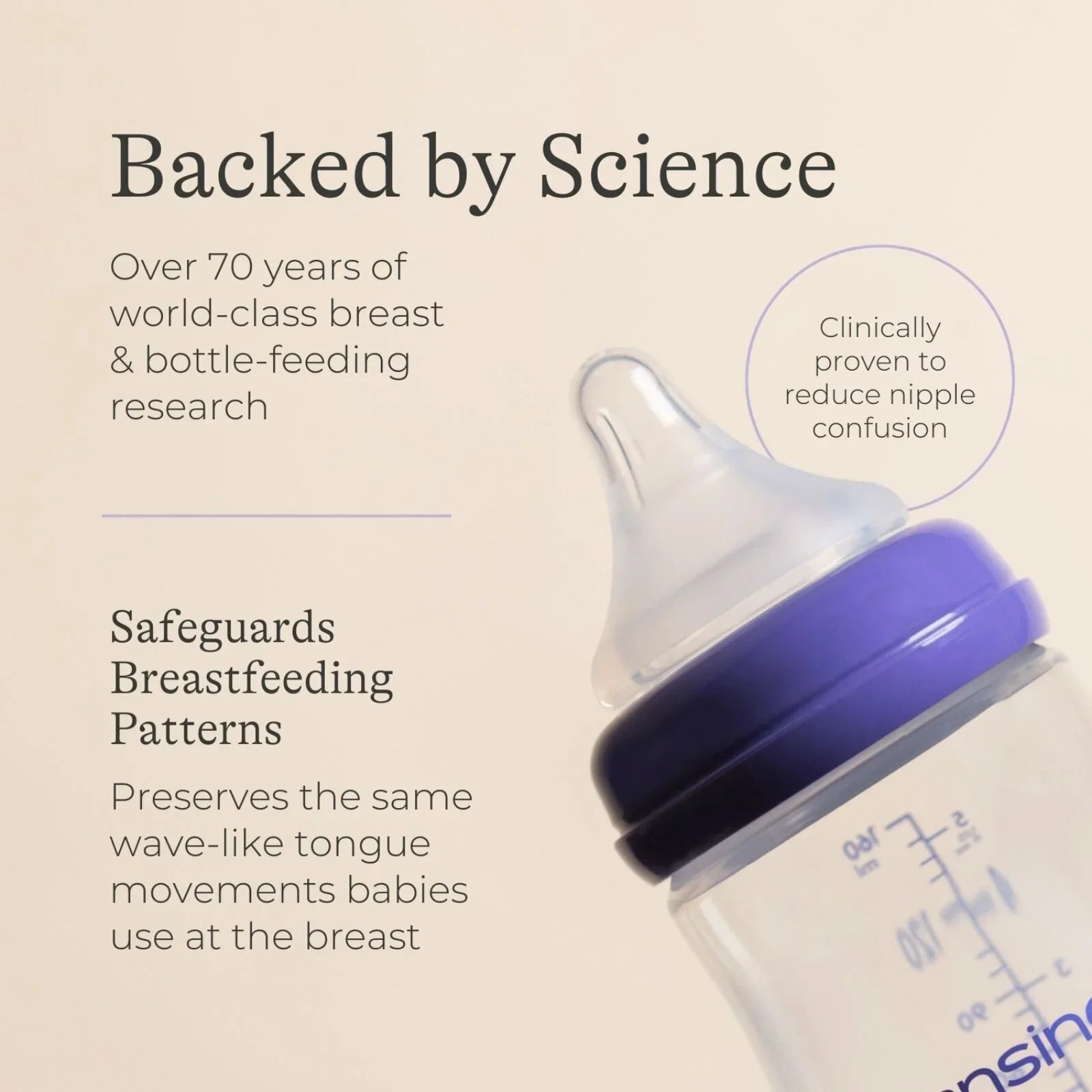 Lansinoh Feeding Bottles with NaturalWave Teats 160ml Pack of 2 | Luxury Home Accessories | Heulog Glow