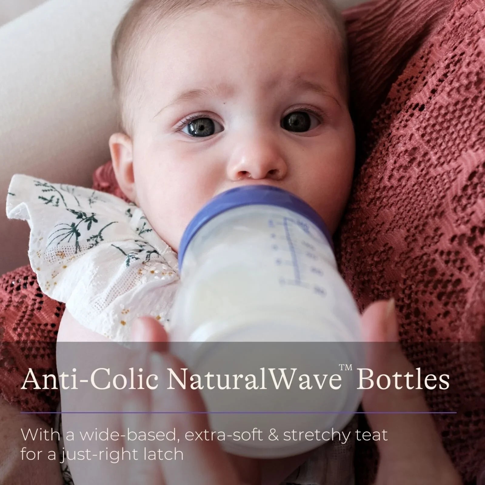 Lansinoh Feeding Bottles with NaturalWave Teats 160ml Pack of 2 | Luxury Home Accessories | Heulog Glow