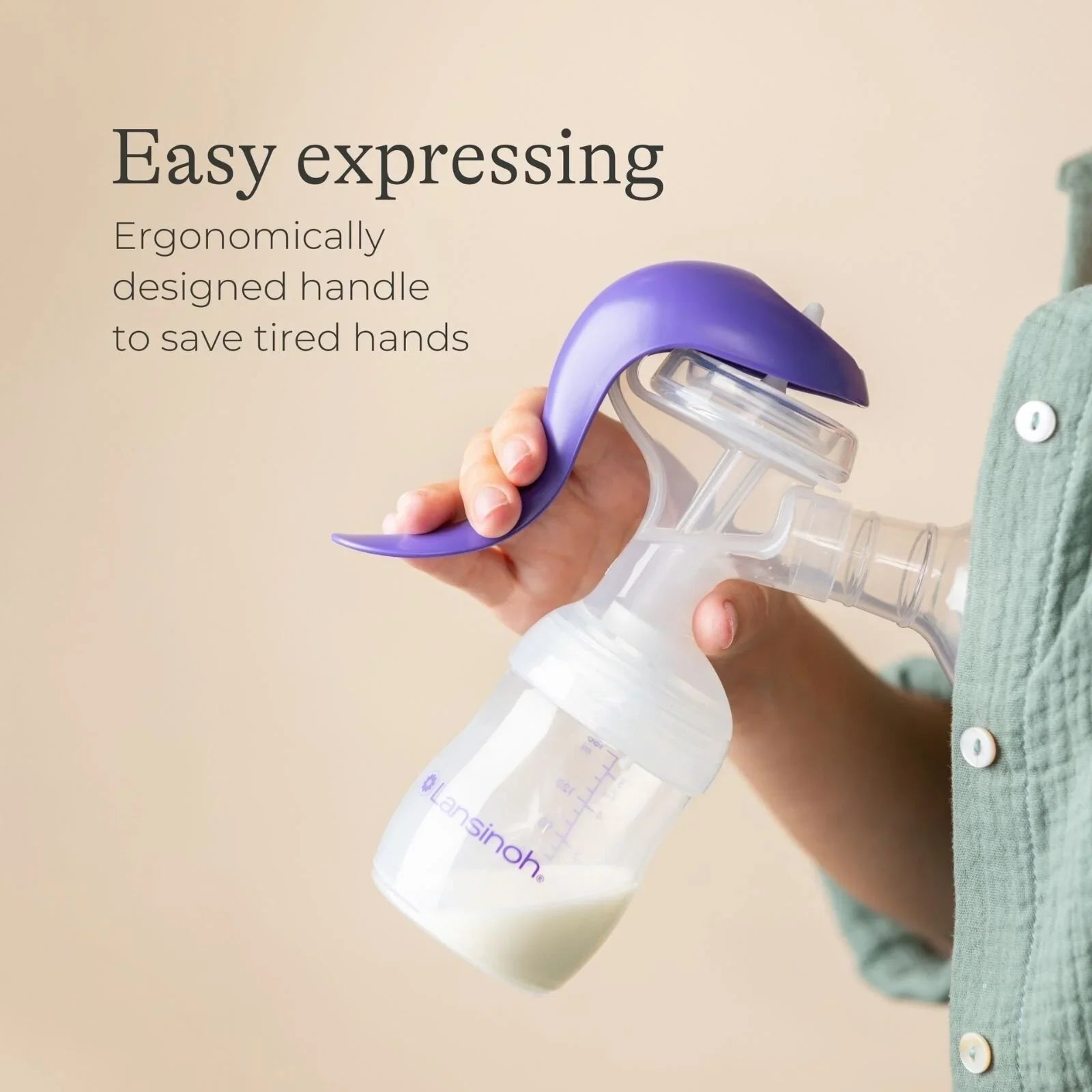 Lansinoh Manual Breast Pump | Luxury Home Accessories | Heulog Glow