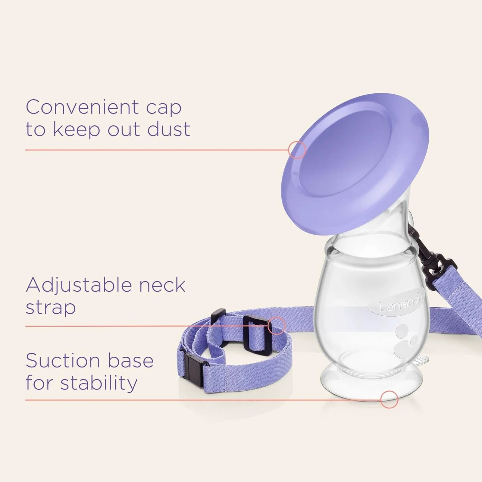 Lansinoh Silicone Breast Pump | Luxury Home Accessories | Heulog Glow