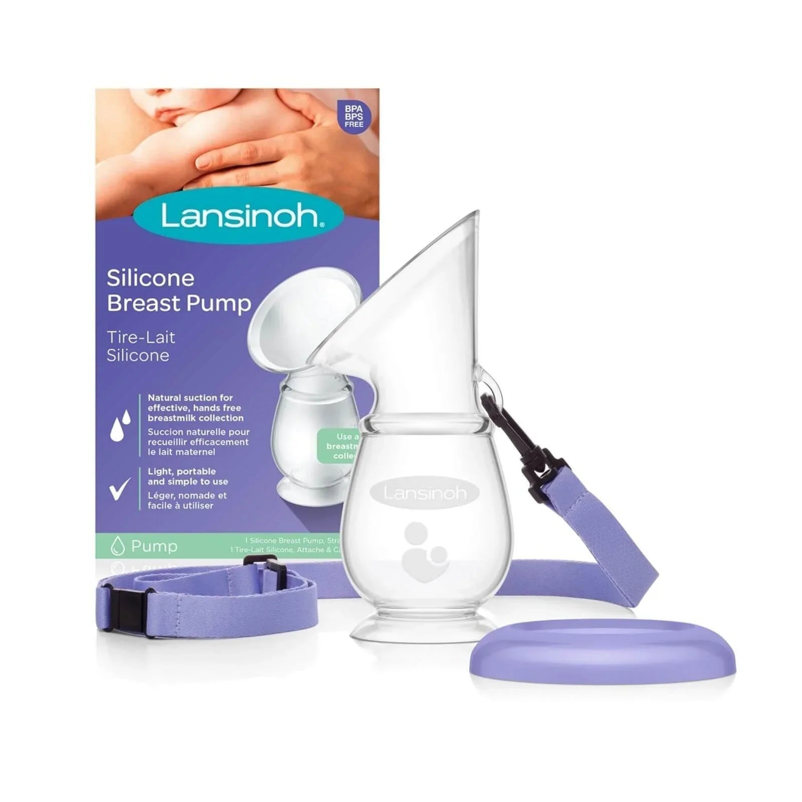 Lansinoh Silicone Breast Pump | Luxury Home Accessories | Heulog Glow