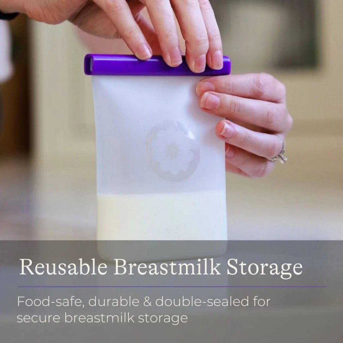 Lansinoh Silicone Breastmilk Storage Bags Pack of 5 | Luxury Home Accessories | Heulog Glow