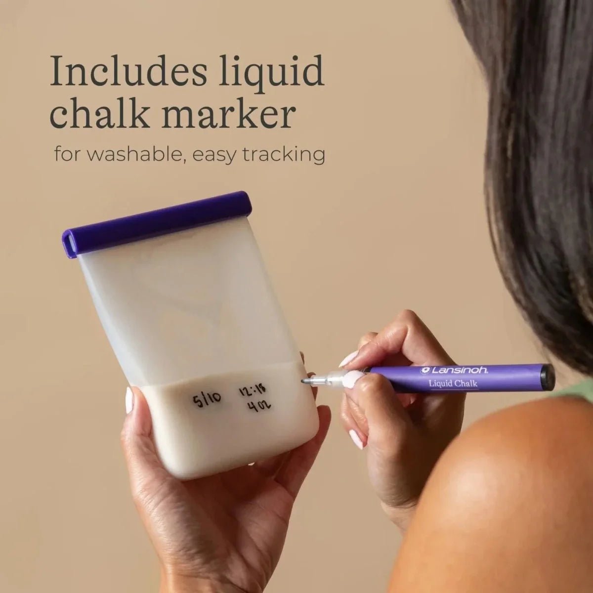 Lansinoh Silicone Breastmilk Storage Bags Pack of 5 | Luxury Home Accessories | Heulog Glow