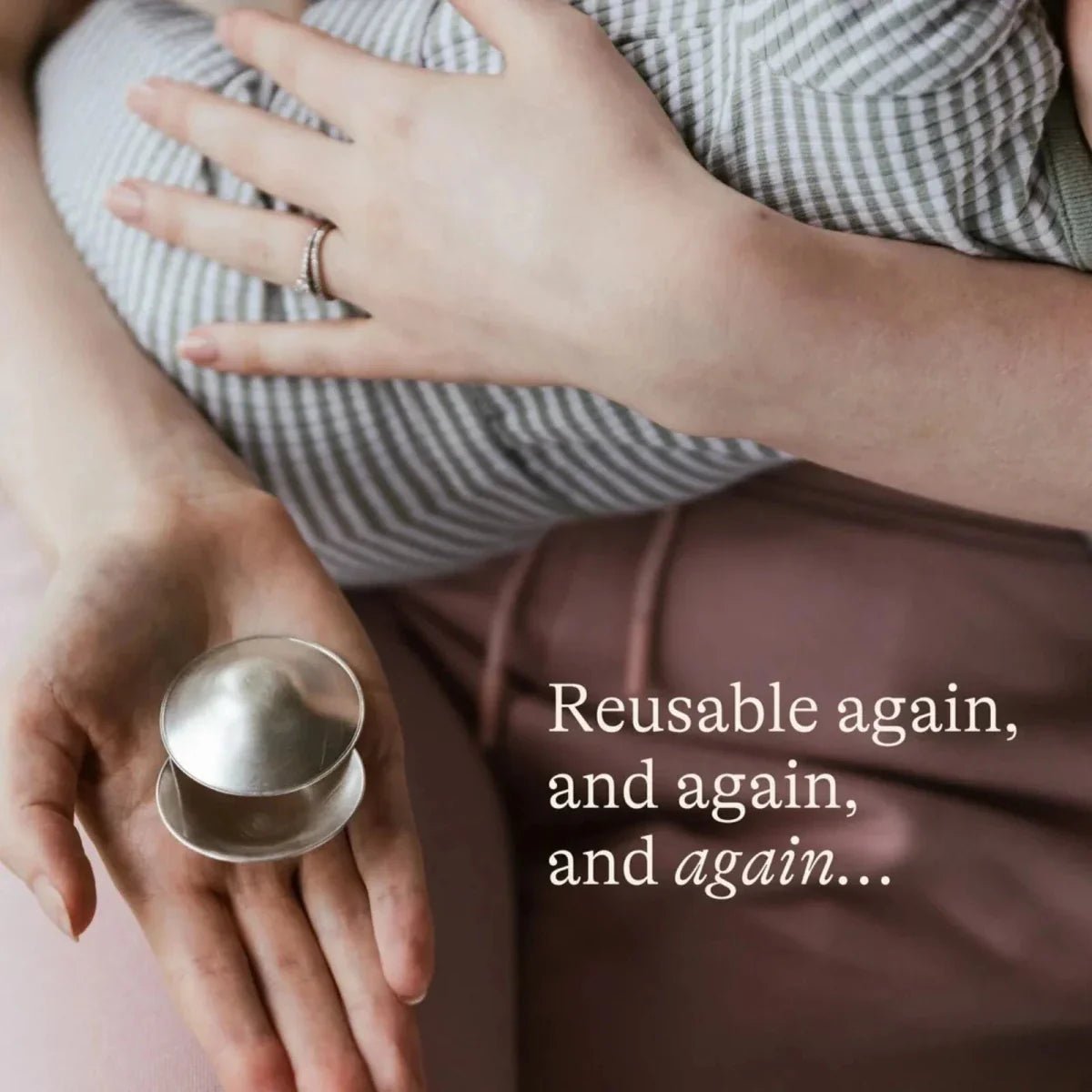 Lansinoh Silver Nursing Cups Pack of 2 | Luxury Home Accessories | Heulog Glow