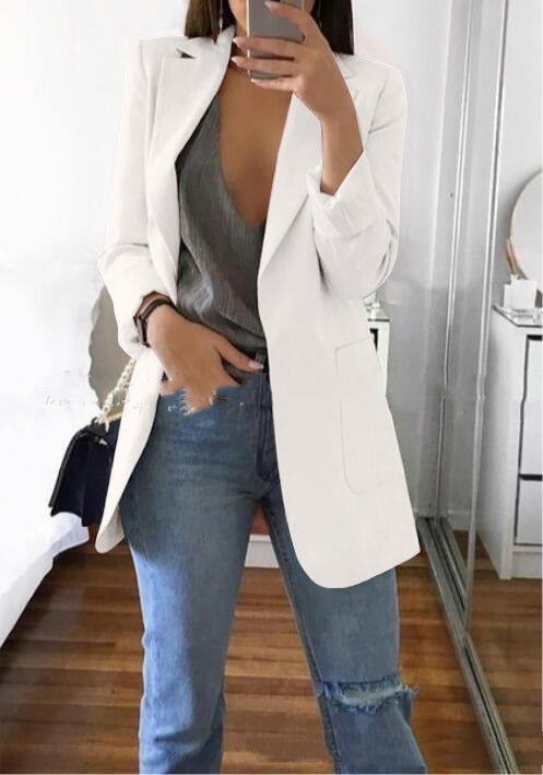 Lapel Slim Cardigan Temperament Blazer | Luxury Home Accessories | Heulog Glow