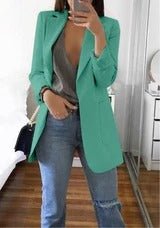 Lapel Slim Cardigan Temperament Blazer | Luxury Home Accessories | Heulog Glow