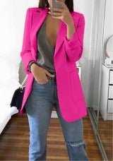 Lapel Slim Cardigan Temperament Blazer | Luxury Home Accessories | Heulog Glow