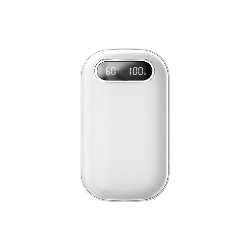 Large Capacity Double-sided Heating Digital Display USB Charging Portable Hand Warmer | Luxury Home Accessories | Heulog Glow