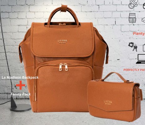 Large Capacity Multifunctional Shoulder PU Backpack | Luxury Home Accessories | Heulog Glow