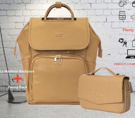 Large Capacity Multifunctional Shoulder PU Backpack | Luxury Home Accessories | Heulog Glow