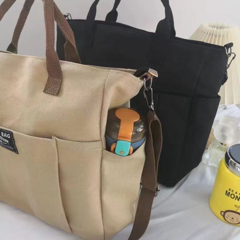 Large Capacity Shoulder Canvas Bag, Commuting Hand Bag | Luxury Home Accessories | Heulog Glow
